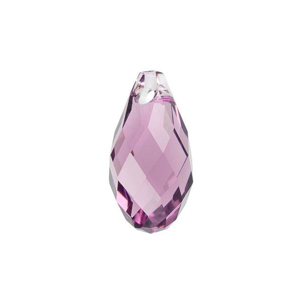 PRESTIGE Crystal, #6010 Briolette Pendant 17mm, Iris (1 Piece)