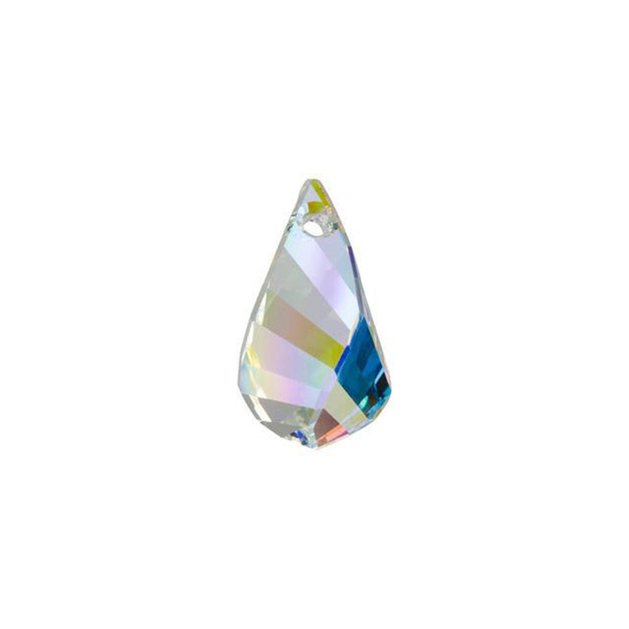 PRESTIGE Crystal, #6020 Helix Pendant 18mm, Crystal AB (1 Piece)
