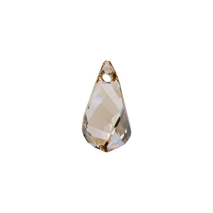 PRESTIGE Crystal, #6020 Helix Pendant 18mm, Crystal Golden Shadow (1 Piece)