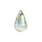 PRESTIGE Crystal, #6026 Cabochette Pendant 20mm, Luminous Green (1 Piece)