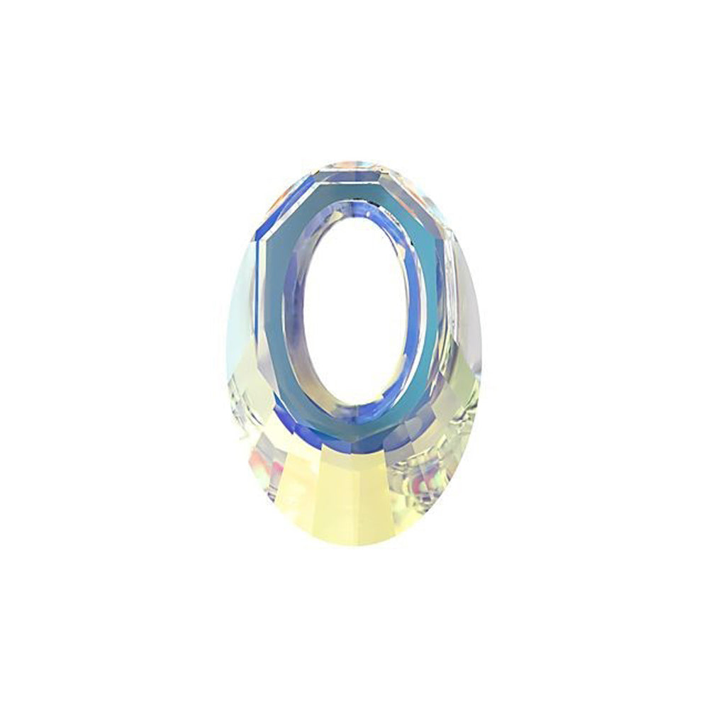 PRESTIGE Crystal, #6040 Helios Pendant 30mm, Crystal AB (1 Piece)