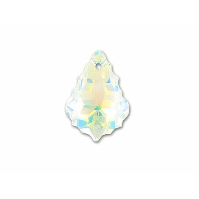 PRESTIGE Crystal, #6090 Baroque Pendant 16mm, Crystal AB (1 Piece)