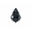 PRESTIGE Crystal, #6090 Baroque Pendant 16mm, Jet (1 Piece)
