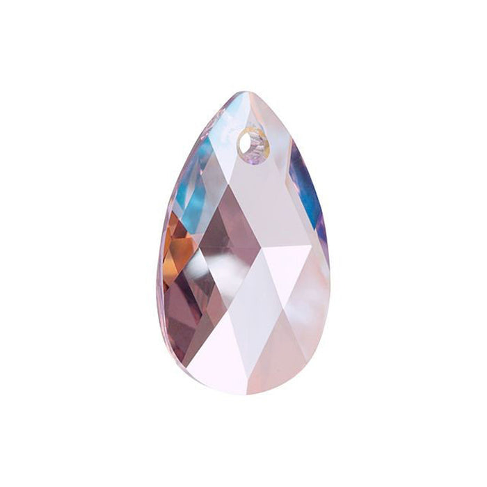 PRESTIGE Crystal, #6106 Pear-Shaped Pendant 22mm, Light Amethyst Shimmer (1 Piece)