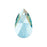 PRESTIGE Crystal, #6106 Pear-Shaped Pendant 22mm, Aquamarine Shimmer (1 Piece)