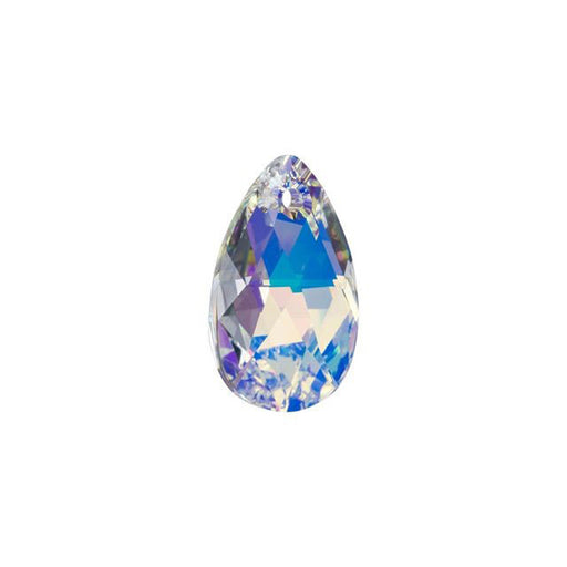 PRESTIGE Crystal, #6106 Pear-Shaped Pendant 16mm, Crystal AB (1 Piece)