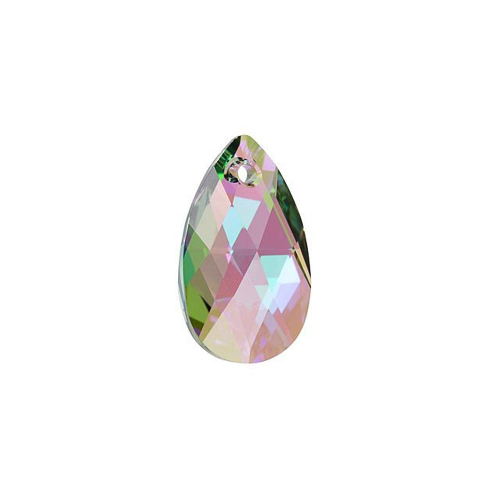 PRESTIGE Crystal, #6106 Pear-Shaped Pendant 16mm, Crystal Paradise Shine (1 Piece)