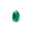 PRESTIGE Crystal, #6106 Pear-Shaped Pendant 16mm, Emerald (1 Piece)