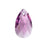 PRESTIGE Crystal, #6106 Pear-Shaped Pendant 22mm, Iris (1 Piece)