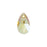 PRESTIGE Crystal, #6106 Pear-Shaped Pendant 16mm, Light Topaz Shimmer (1 Piece)