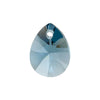 PRESTIGE Crystal, #6128 Mini Pear Pendant 12mm, Denim Blue (1 Piece)