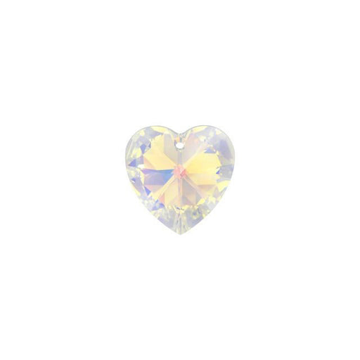PRESTIGE Crystal, #6228 Heart Pendant 18mm, Crystal AB (1 Piece)
