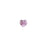 PRESTIGE Crystal, #6228 Heart Pendant 10mm, Iris (1 Piece)