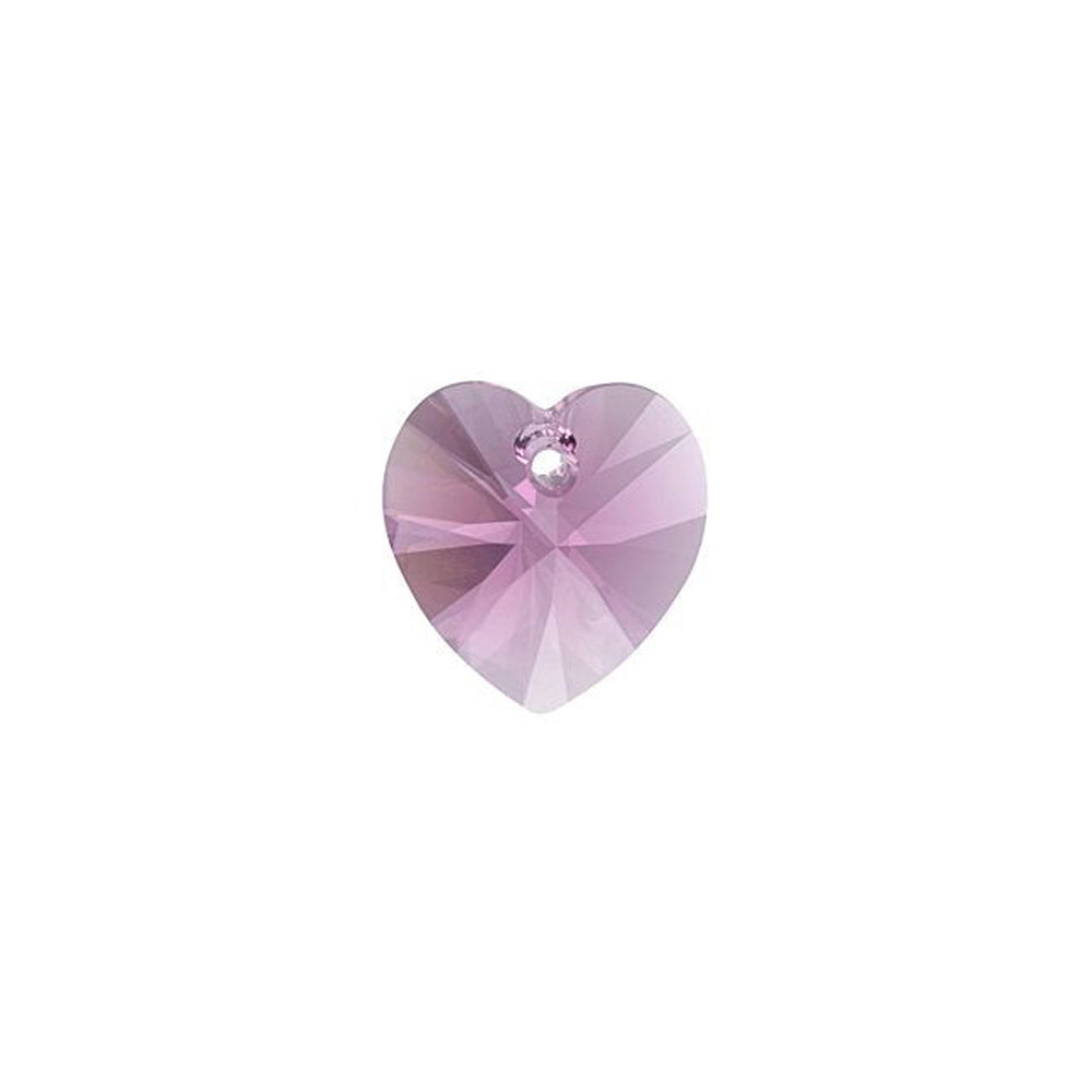 PRESTIGE Crystal, #6228 Heart Pendant 18mm, Iris (1 Piece)