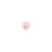 PRESTIGE Crystal, #6228 Heart Pendant 10mm, Light Rose (1 Piece)