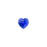 PRESTIGE Crystal, #6228 Heart Pendant 14.4x14mm, Majestic Blue (1 Piece)