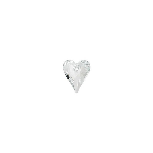 PRESTIGE Crystal, #6240 Wild Heart Pendant 12mm, Crystal (1 Piece)