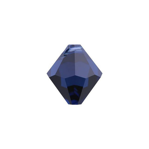 PRESTIGE Crystal, #6301 Bicone Pendant 6mm, Dark Indigo (1 Piece)