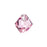 PRESTIGE Crystal, #6328 Bicone Pendant 6mm, Light Rose (1 Piece)