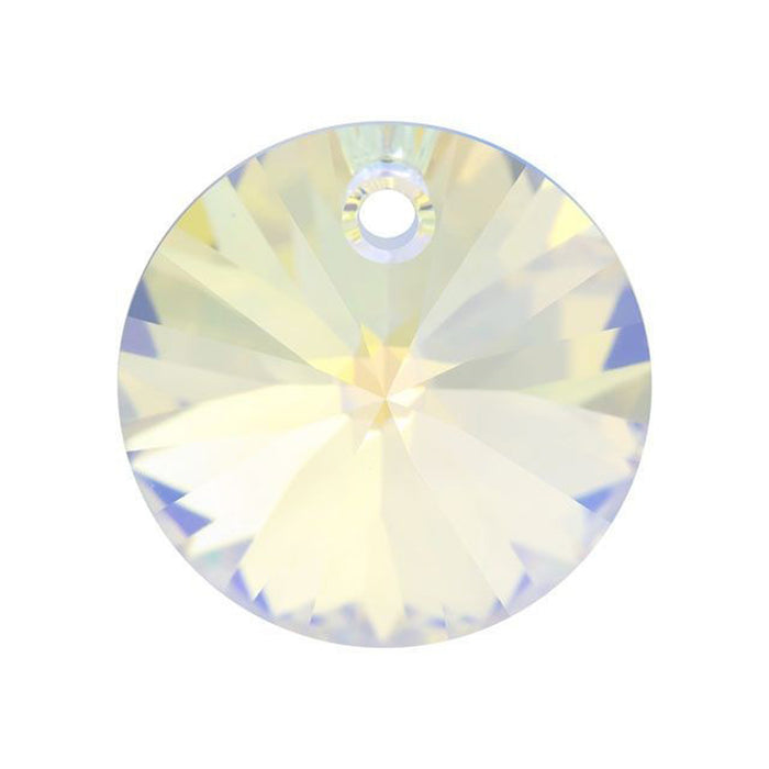 PRESTIGE Crystal, #6428 Xilion Round Pendant 12mm, Crystal AB (1 Piece)