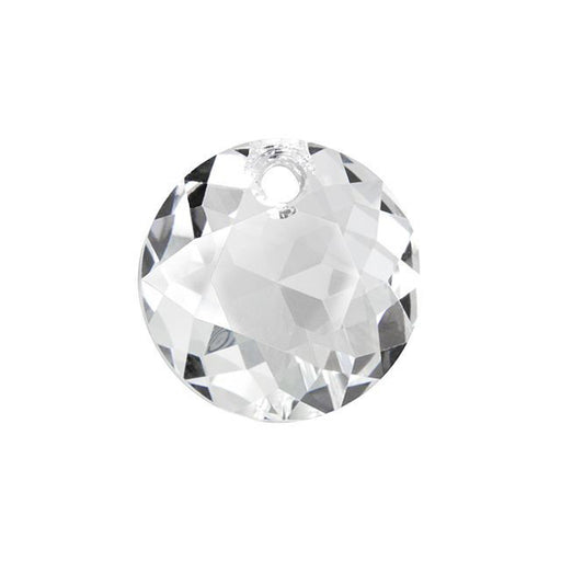 PRESTIGE Crystal, #6430 Round Classic Cut Pendant 14mm, Crystal (1 Piece)