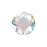 PRESTIGE Crystal, #6430 Round Classic Cut Pendant 14mm, Crystal Shimmer (1 Piece)