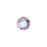 PRESTIGE Crystal, #6430 Round Classic Cut Pendant 8mm, Crystal Vitrail Light (1 Piece)