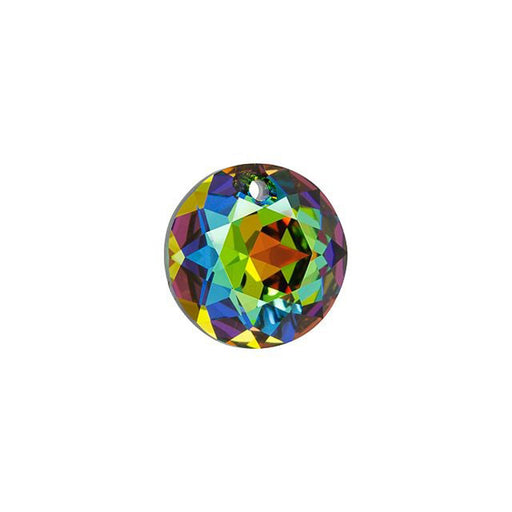 PRESTIGE Crystal, #6430 Round Classic Cut Pendant 10mm, Crystal Vitrail Medium (1 Piece)