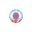 PRESTIGE Crystal, #6430 Round Classic Cut Pendant 14mm, Light Rose Shimmer (1 Piece)