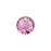 PRESTIGE Crystal, #6430 Round Classic Cut Pendant 10mm, Rose (1 Piece)