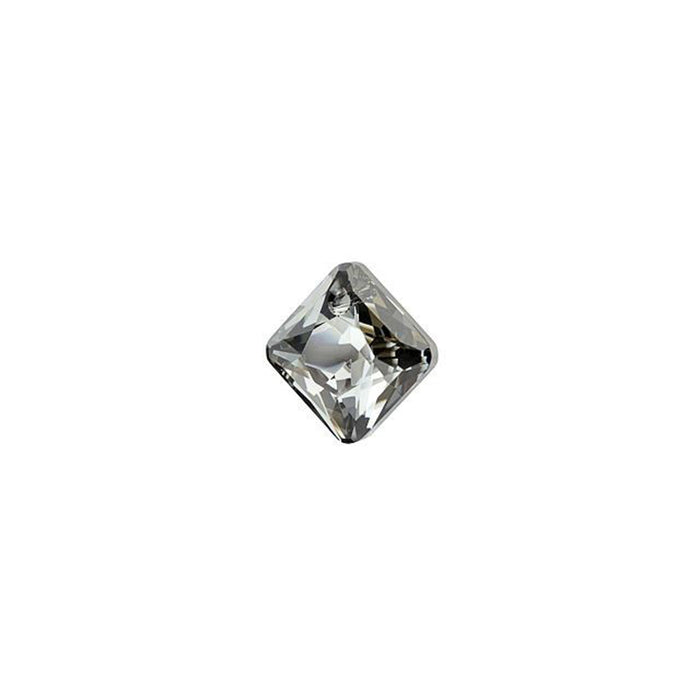 PRESTIGE Crystal, #6431 Princess Cut Pendant 9mm, Crystal Silver Night (1 Piece)