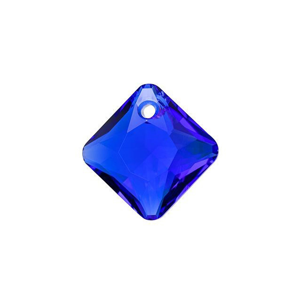 PRESTIGE Crystal, #6431 Princess Cut Pendant 16mm, Majestic Blue (1 Piece)