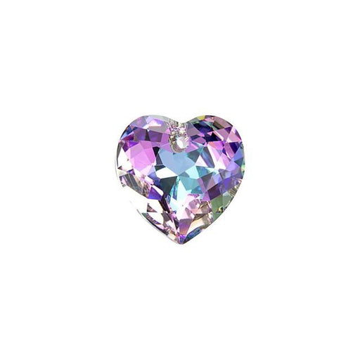 PRESTIGE Crystal, #6432 Heart Cut Pendant 8mm, Crystal Vitrail Light (1 Piece)
