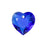 PRESTIGE Crystal, #6432 Heart Cut Pendant 11mm, Majestic Blue (1 Piece)