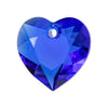 PRESTIGE Crystal, #6432 Heart Cut Pendant 15mm, Majestic Blue (1 Piece)