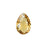 PRESTIGE Crystal, #6433 Pear Cut Pendant 16mm, Light Colorado Topaz (1 Piece)