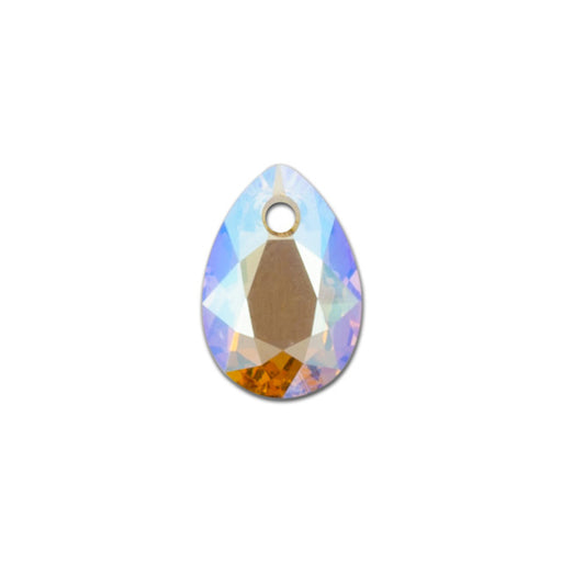 PRESTIGE Crystal, #6433 Pear Cut Pendant 12mm, Light Colorado Topaz Shimmer (1 Piece)