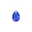 PRESTIGE Crystal, #6433 Pear Cut Pendant 12mm, Majestic Blue (1 Piece)