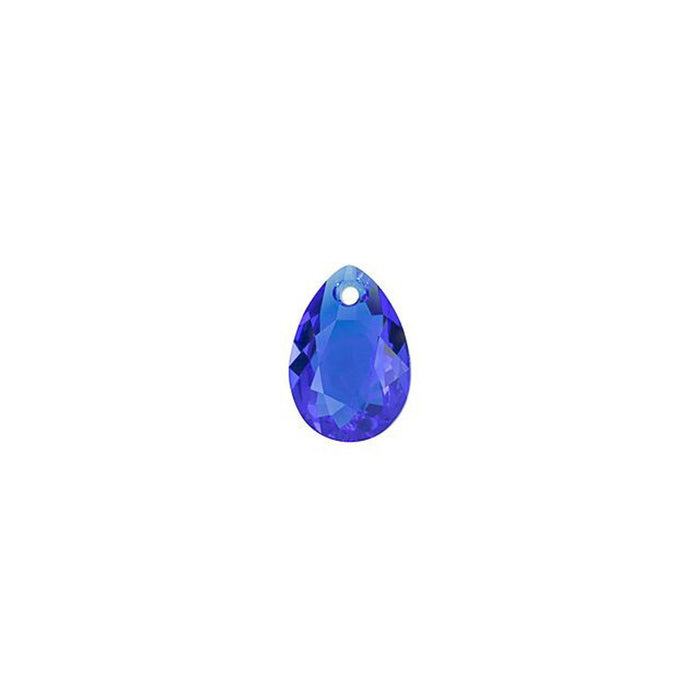 PRESTIGE Crystal, #6433 Pear Cut Pendant 9mm, Majestic Blue (1 Piece)