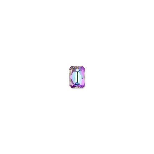 PRESTIGE Crystal, #6435 Emerald Cut Pendant 12mm, Crystal Vitrail Light (1 Piece)