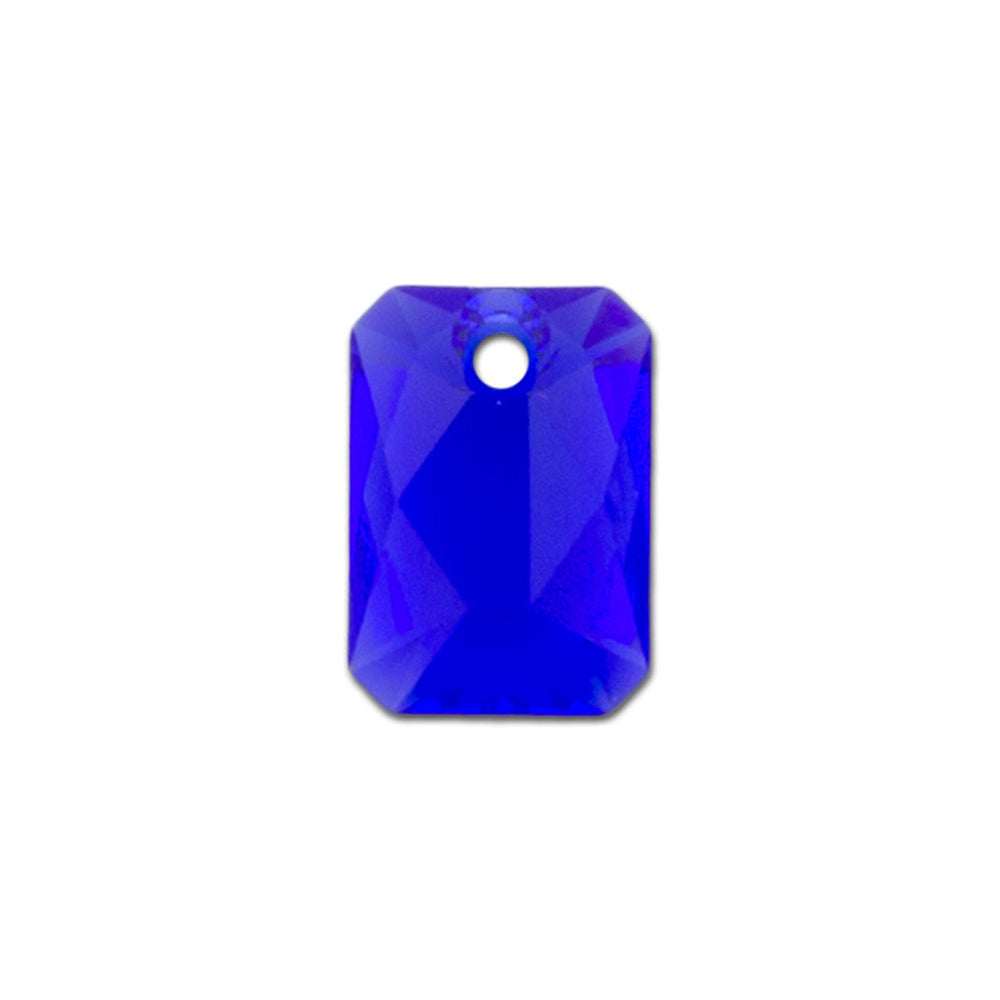 PRESTIGE Crystal, #6435 Emerald Cut Pendant 12mm, Majestic Blue (1 Piece)