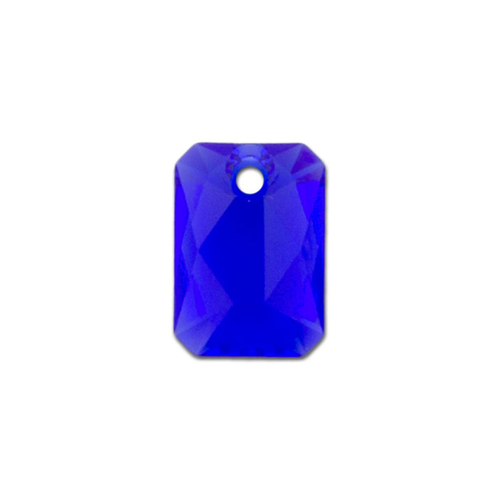PRESTIGE Crystal, #6435 Emerald Cut Pendant 12mm, Majestic Blue (1 Piece)