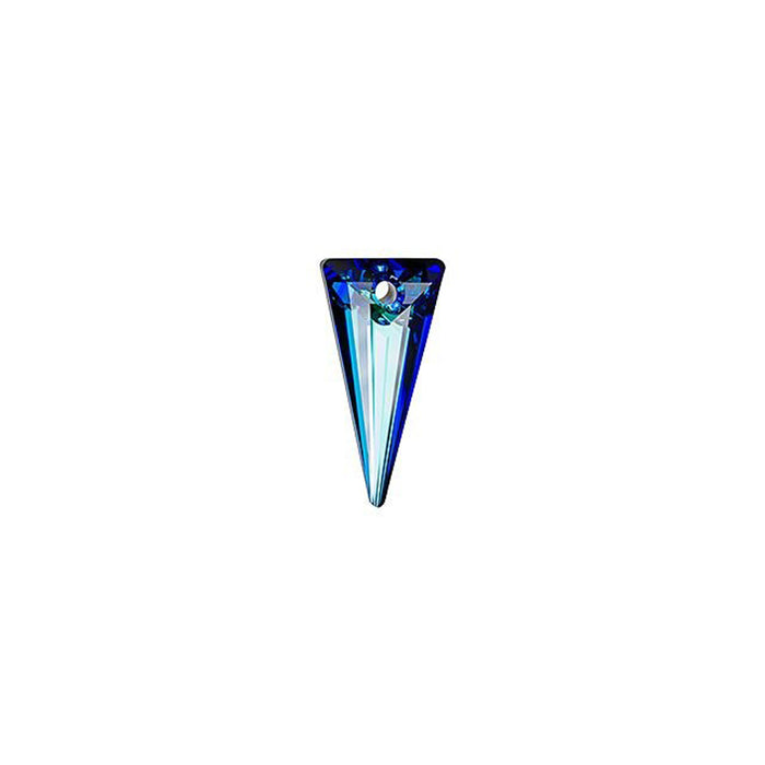 PRESTIGE Crystal, #6480 Spike Pendant 18mm, Bermuda Blue (1 Piece)