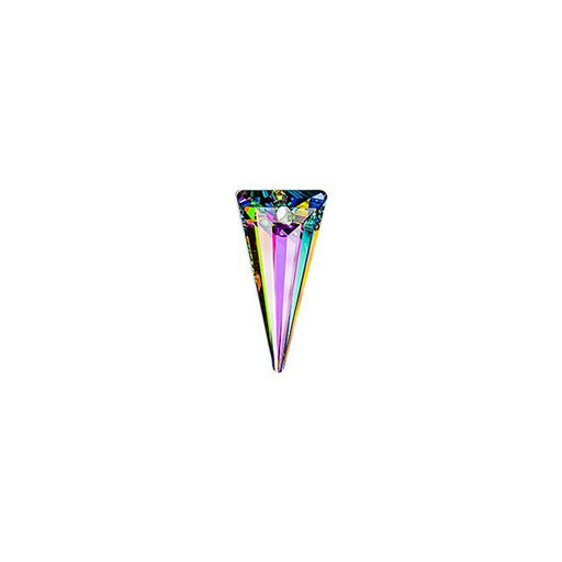 PRESTIGE Crystal, #6480 Spike Pendant 18mm, Crystal Vitrail Medium (1 Piece)