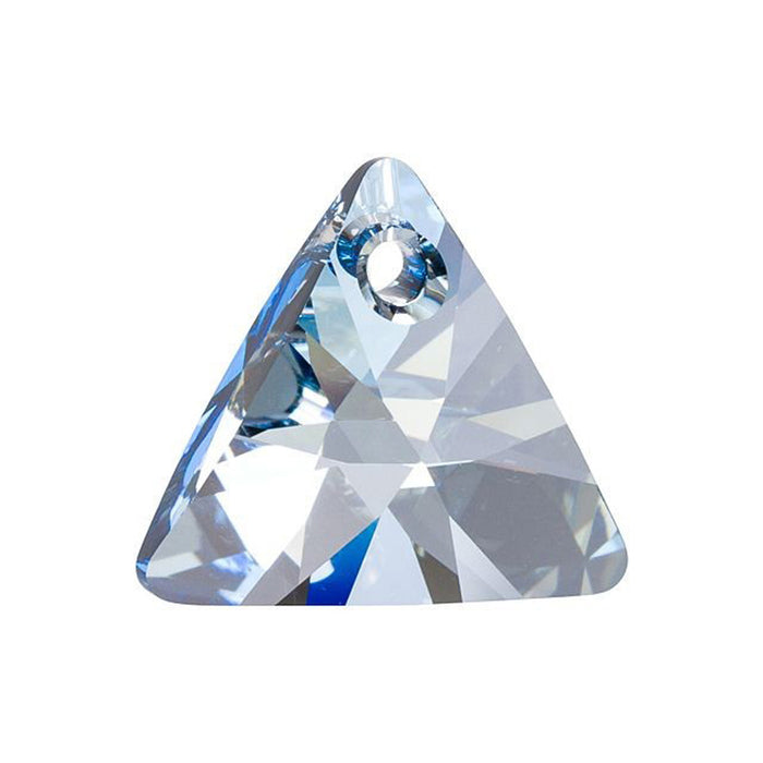 PRESTIGE Crystal, #6628 Mini Triangle Pendant 16mm, Crystal Blue Shade (1 Piece)