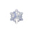 PRESTIGE Crystal, #6748 Edelweiss Pendant 18mm, Crystal Blue Shade (1 Piece)