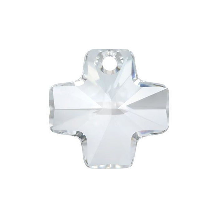 PRESTIGE Crystal, #6866 Cross Pendant 20mm, Crystal (1 Piece)