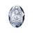 PRESTIGE Crystal, #6871 Buddha Pendant 28mm, Crystal Blue Shade (1 Piece)