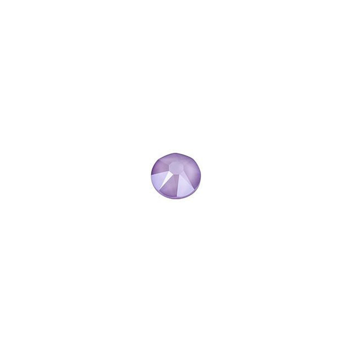 PRESTIGE Crystal, #H2038 Hotfix Round Flatback Rhinestone SS10, Lilac Shiny LacquerPRO (1 Piece)