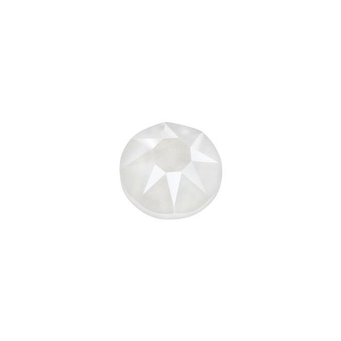 PRESTIGE Crystal, #H2078 Hotfix Round Flatback Rhinestone SS20, Electric White LacquerPRO (1 Piece)